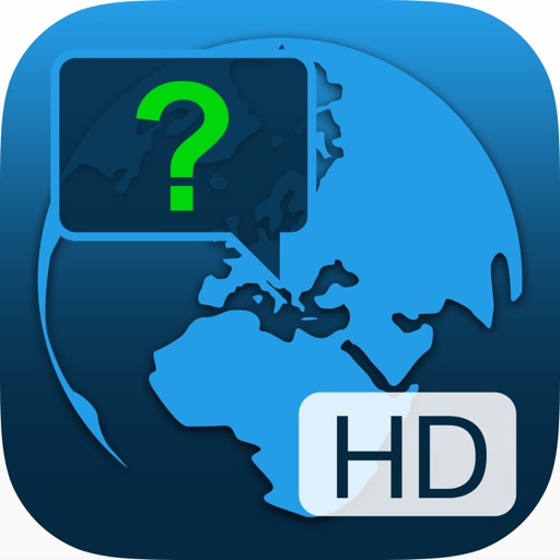 Worldquiz HD - the 3D geography quiz Icon