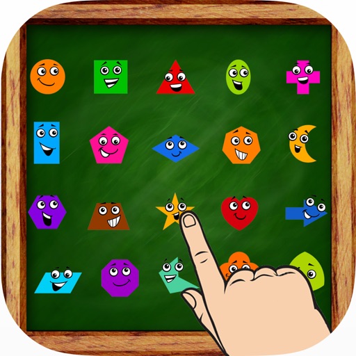 Kids ABC Shapes Educational Learning Toddler Games Icon