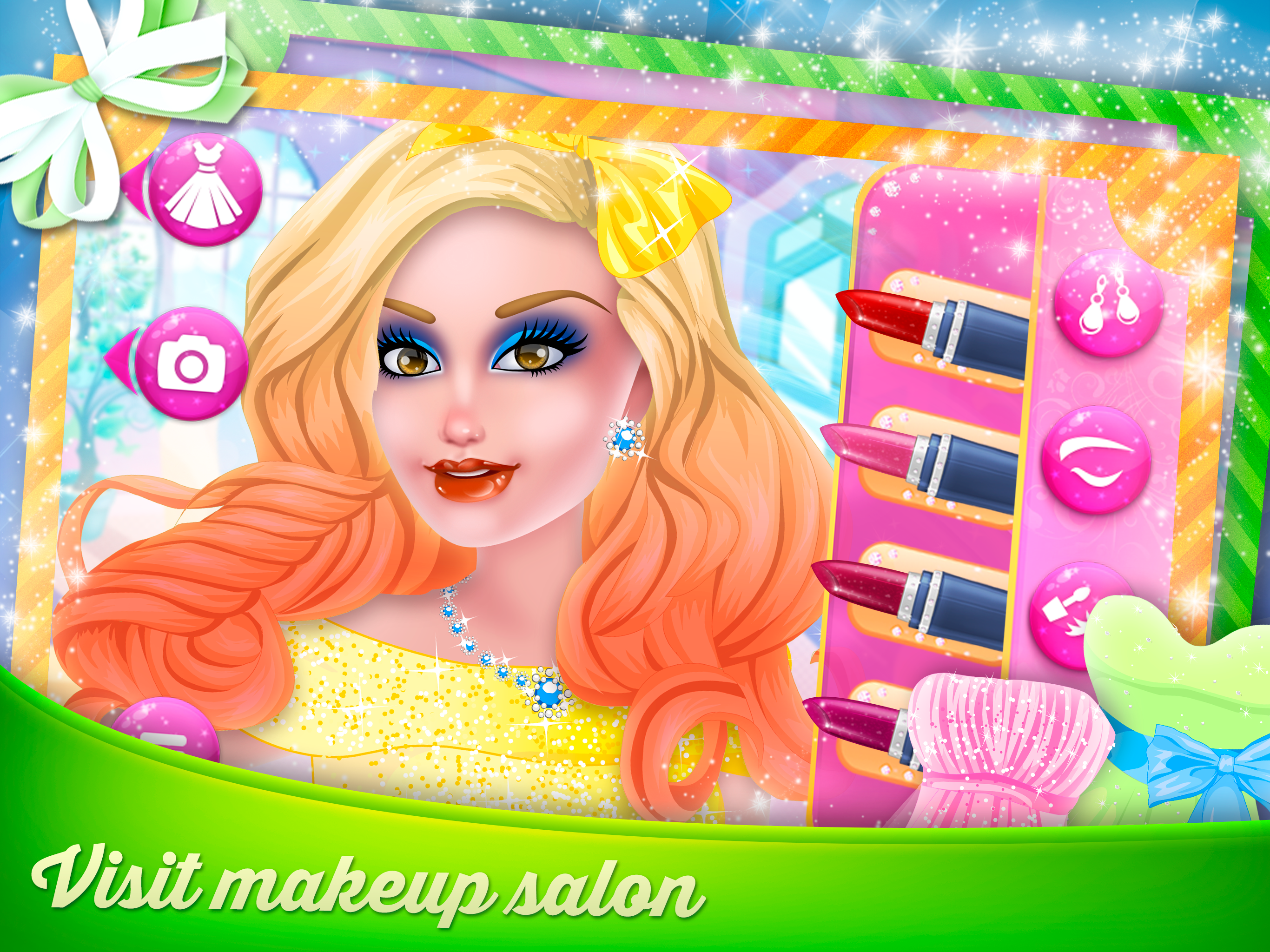 Elegant Girl Makeover: Beauty Salon