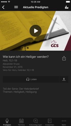 Calvary Chapel Siegen App(圖2)-速報App