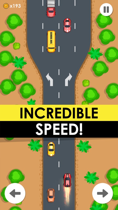 Drive Fast -  2d Retro Racing screenshot 2