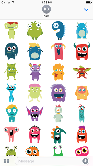 Monsters app screenshot 2