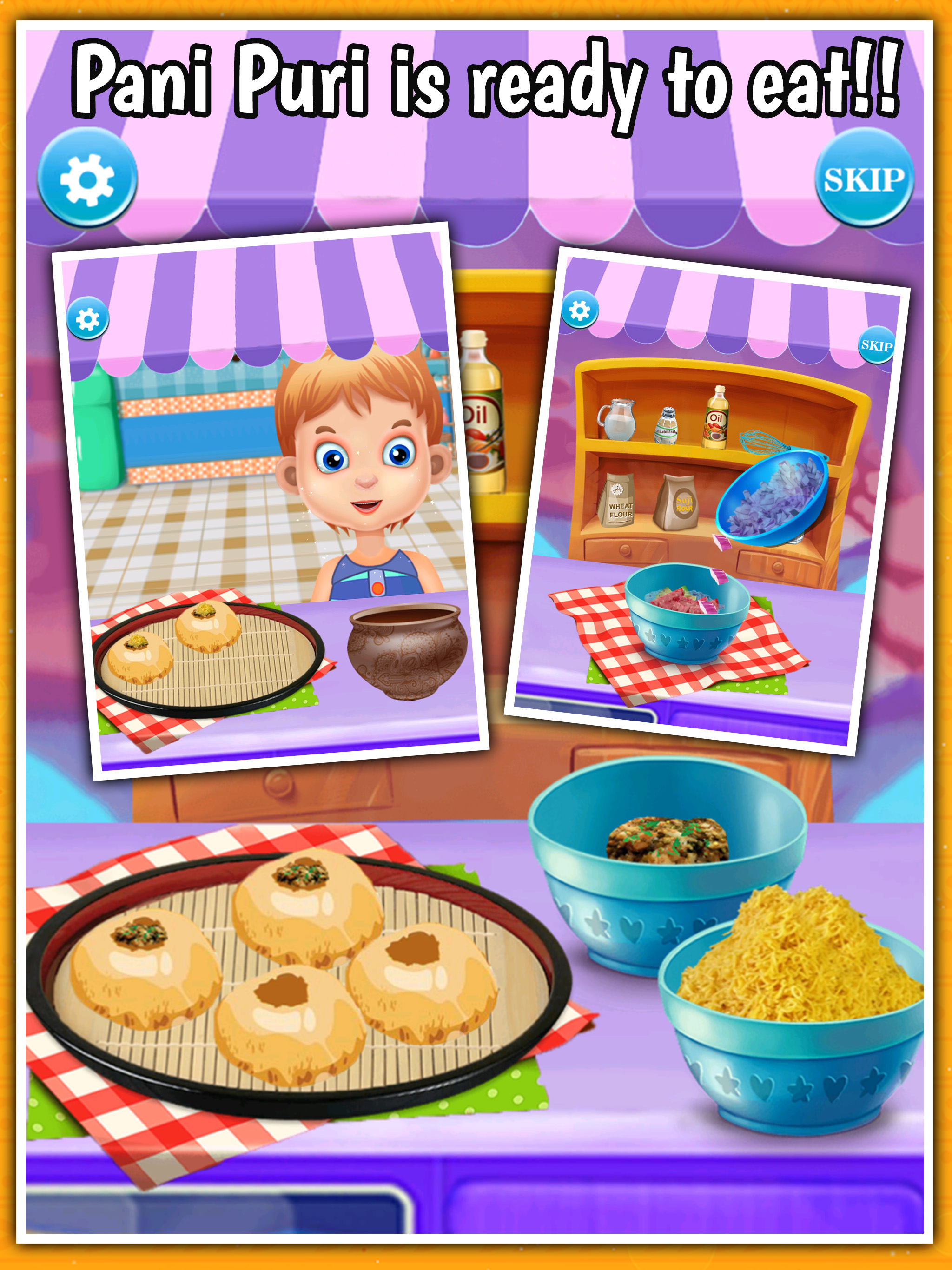 Panipuri Maker! Cook Yummy Golgappas screenshot 10