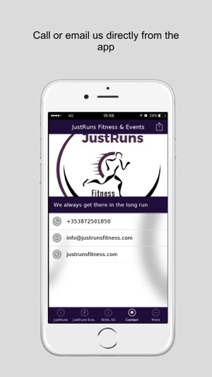 JustRuns Fitness & Events(圖4)-速報App