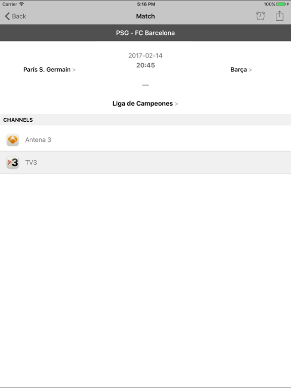 TVDeportes iPad screenshot 3 - Sports app