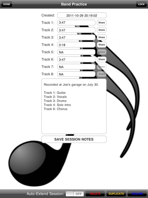 Screenshot #6 pour Audiostar Pro Multitrack Recording Mixer Lite