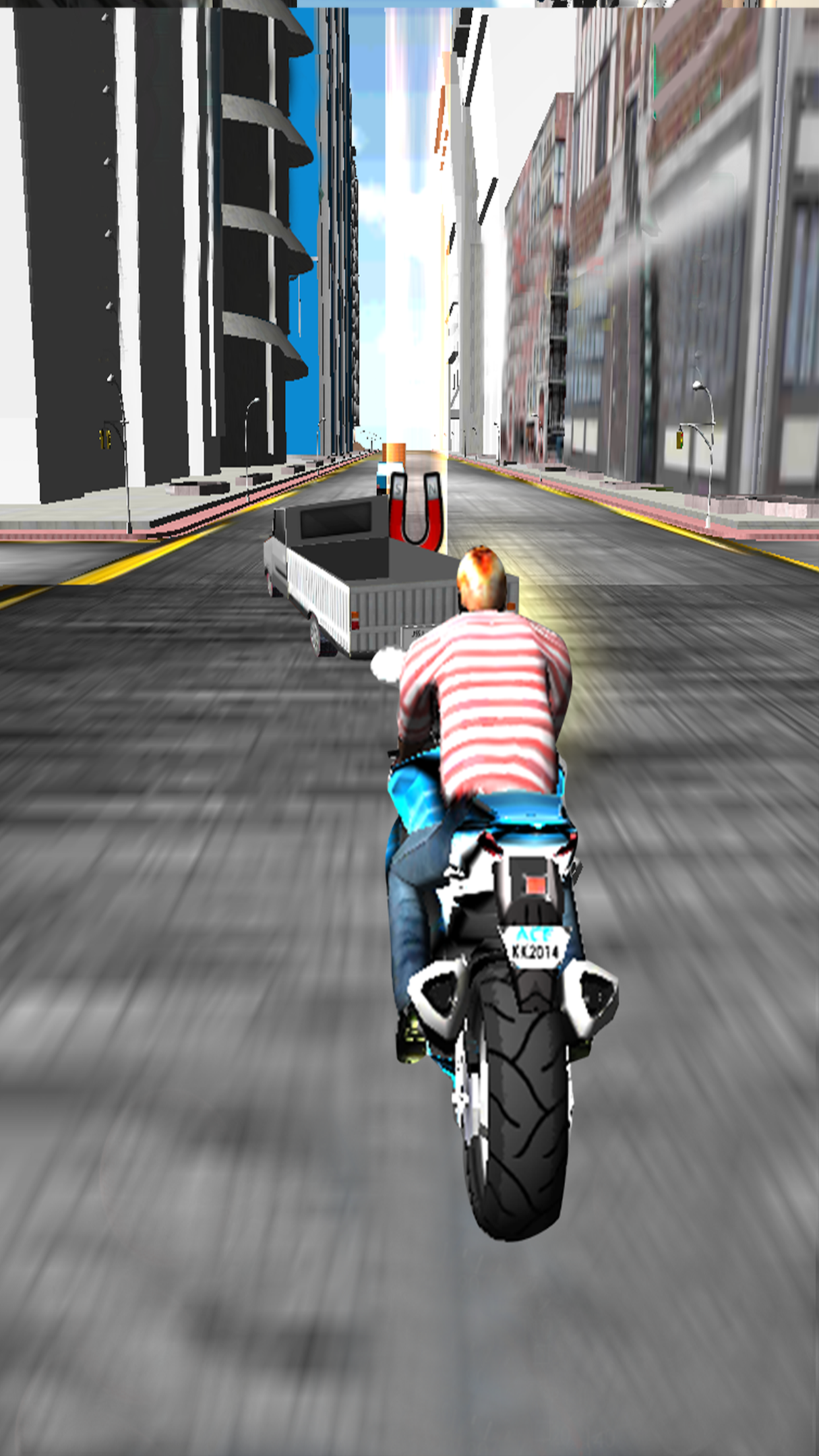 Real 3D Moto Race screenshot 3