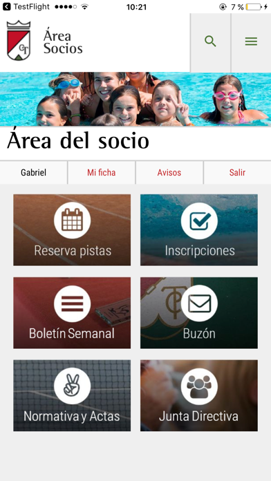 Screenshot #1 pour Club Tenis Pamplona