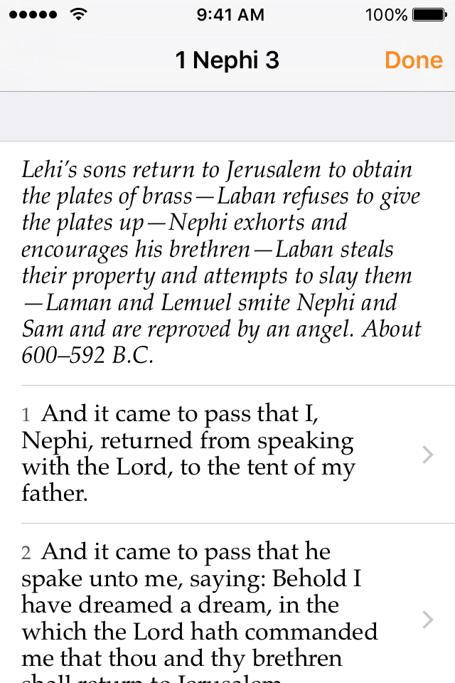 LDS Scripture Focus