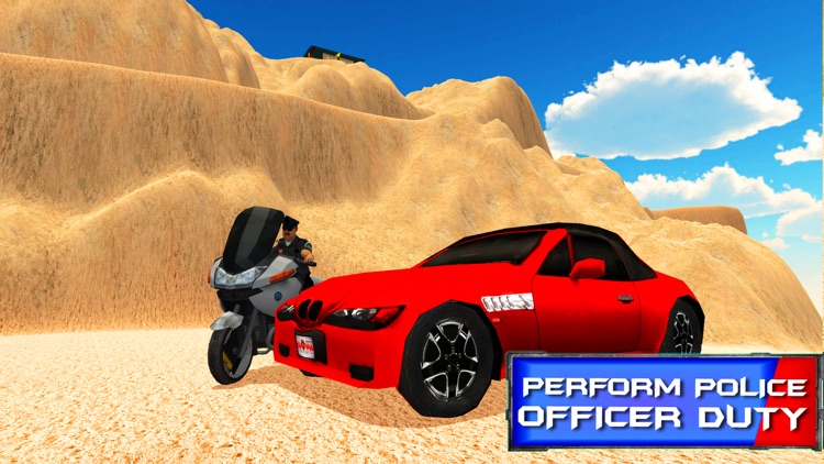Hill Police Bike Driving & Motorcycle Riding Sim