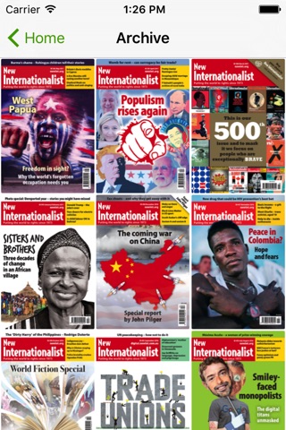 New Internationalist Magazine screenshot 4