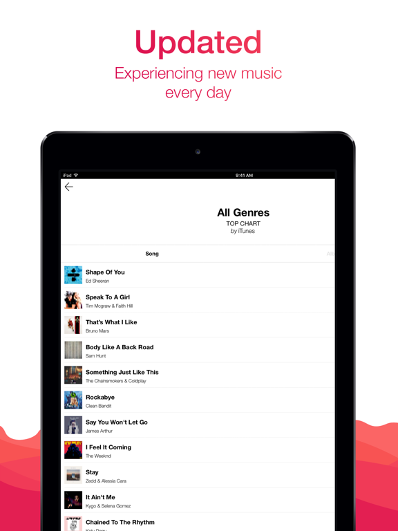Screenshot #6 pour Musie : New Music Discovery - Daily updated songs