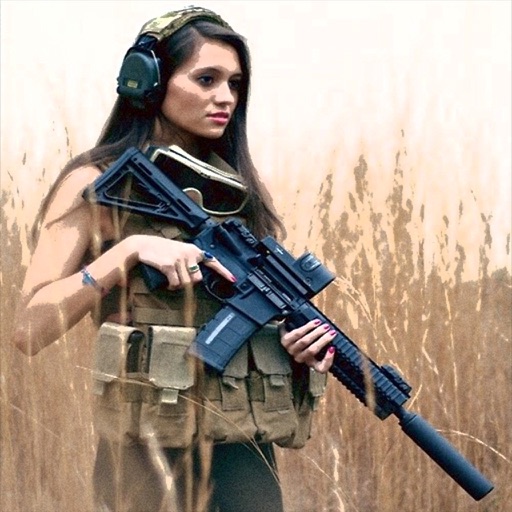 Sniper Army Combat Killer Icon