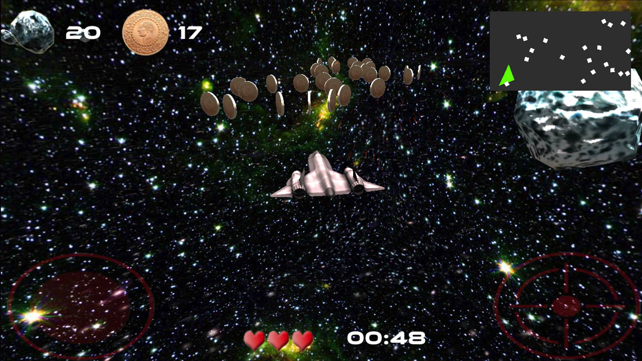 3D Space Adventure Fighter