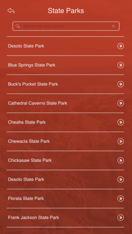 Alabama State Parks, Trails & Campgrounds