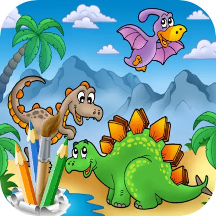 Dino Saurs Coloring Book For Kids Читы