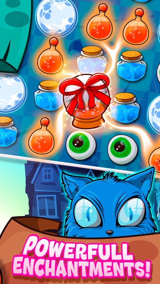#7. Apprentice Witch Match 3 (iOS) 由: One Up Games Studio