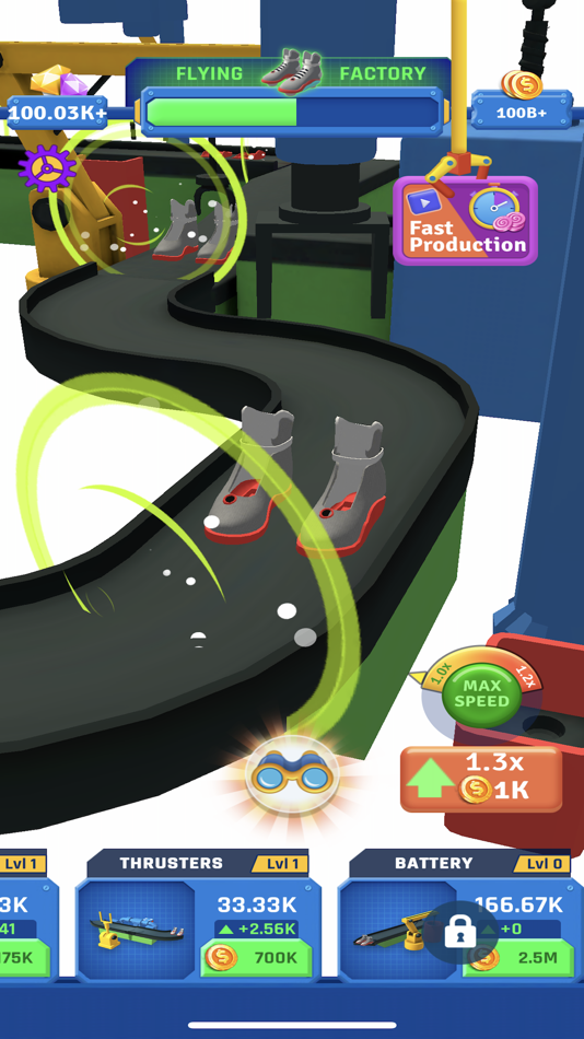 #6. Idle Factories ! (iOS) 由: funcell Games Pvt Ltd