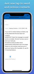 Backup Contacts Cleaner Pro screenshot #4 for iPhone