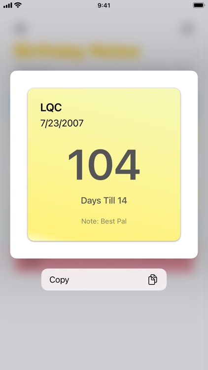 Birthday Notes screenshot-5