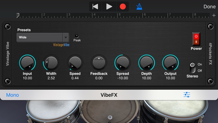 Vintage Vibe AUv3 Plugin