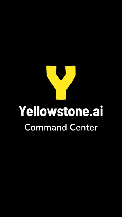 Yellowstone.ai Command Center Screenshot