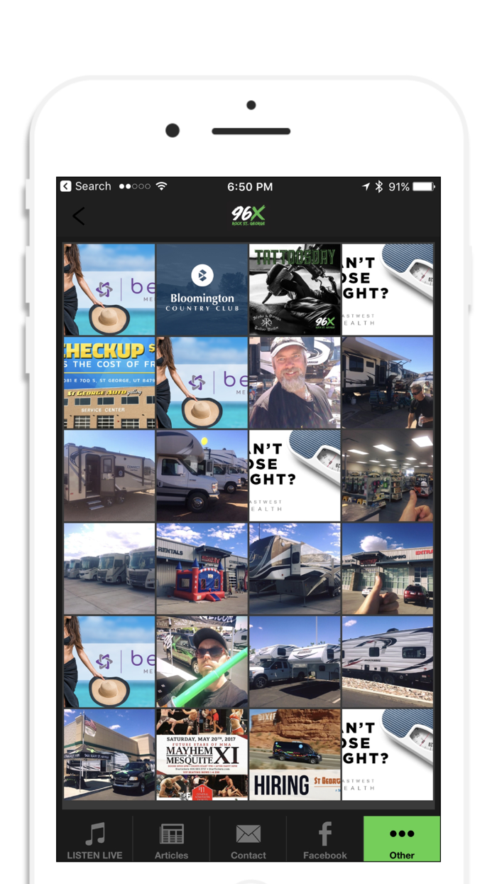 96X Rock St. George