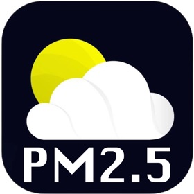 屏幕截图 (10) Weather Temp PM2.5 Map