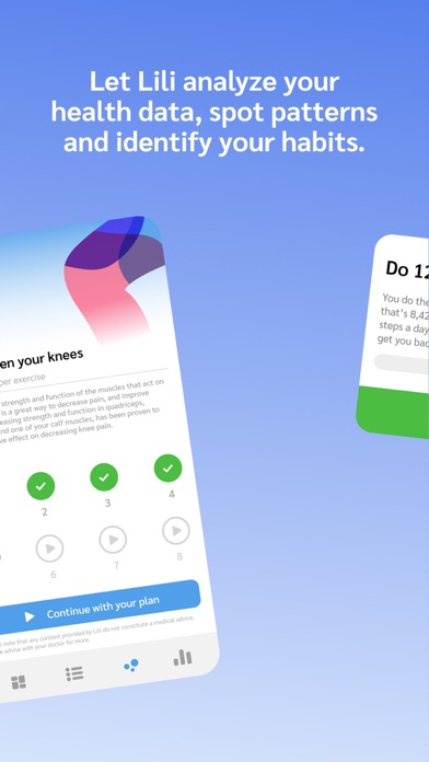 Lili: Health Data Assistant Screenshot
