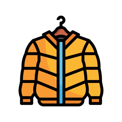 Winter Coat Stickers icon