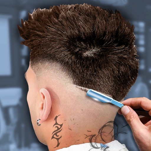 Barber Shop Hair Cut Salon 3D