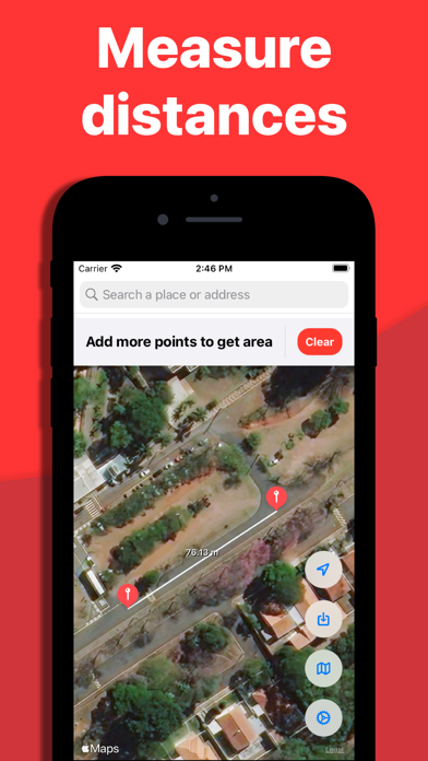 GPS Measure - Area & Length Screenshot