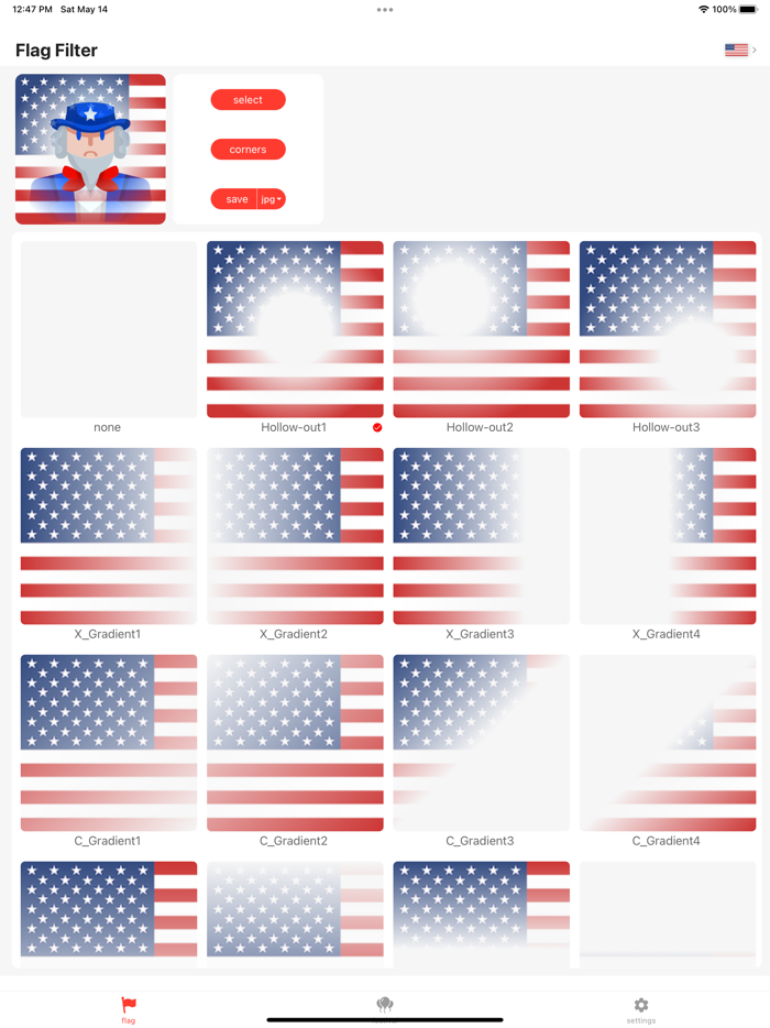 Avatar Maker - Flag Filters