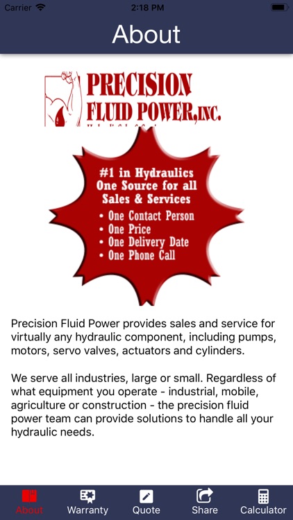 Precision Fluid Power