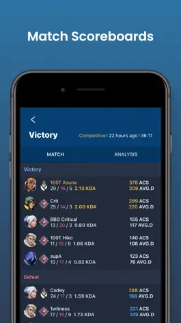 Game screenshot Valking.gg - Valorant Tracker apk