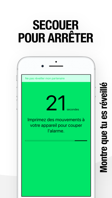 Screenshot #2 pour Motion Alarm Clock - Réveil