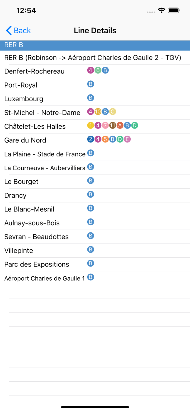 Paris Metro Route Planner screenshot 4