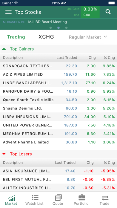 TradeXpress LankaBangla Screenshot