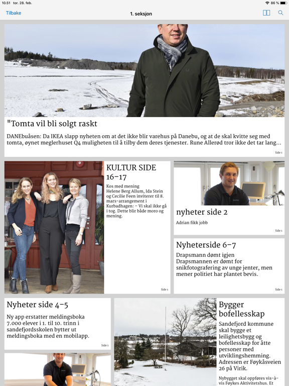 Screenshot #6 pour Sandefjords Blad eAvis