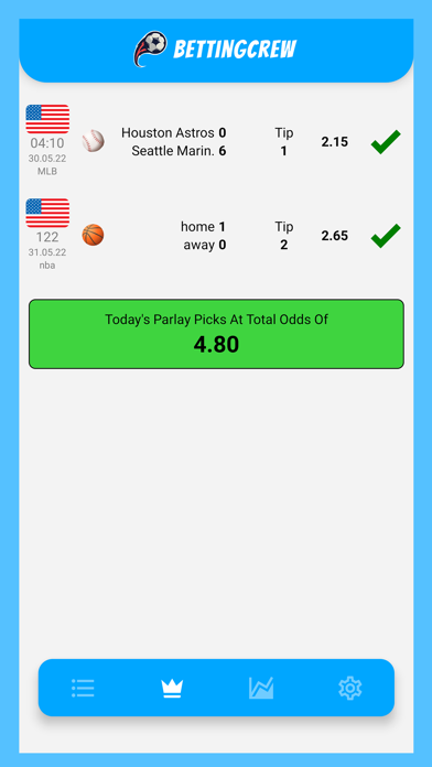 BettingCrew - Betting Tips Screenshot