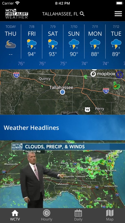 WCTV First Alert Weather screenshot-4