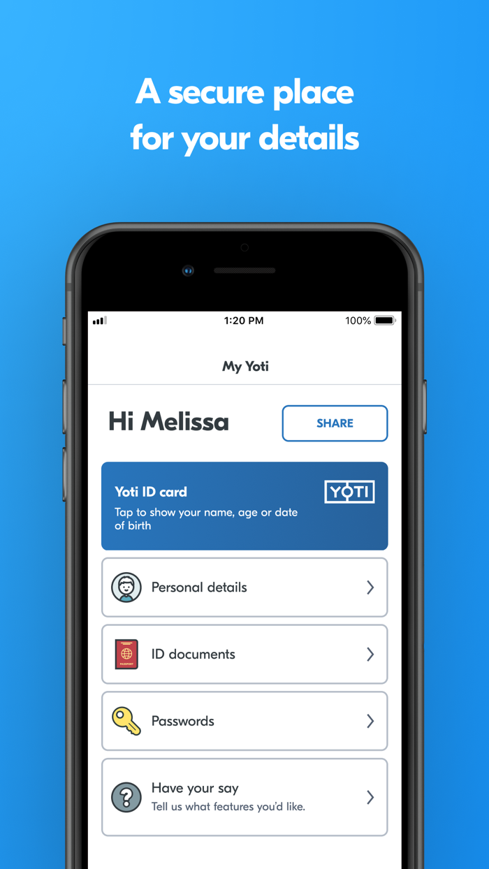 Yoti - Your digital identity