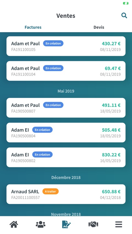 KPulse - Facturation et CRM screenshot-3