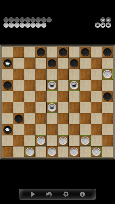 Checkers 10x10 Screenshot