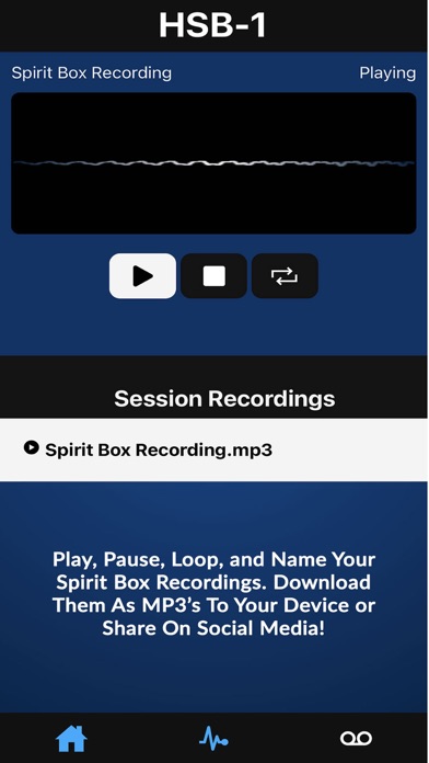 HOPE Spirit Box Screenshot