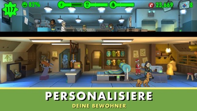 Fallout Shelter Spiel-Screenshot