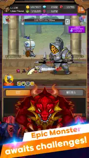 iron knight : nonstop idle rpg iphone screenshot 3