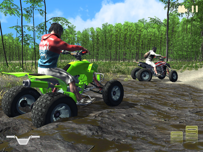 Quad Off-Road Bike Stunts ATV