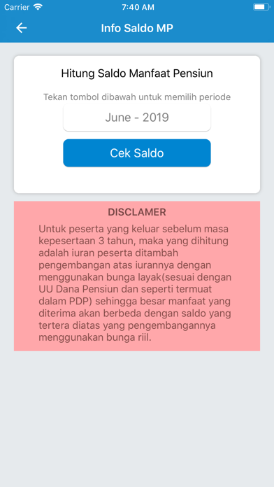 DPA Mobile Screenshot