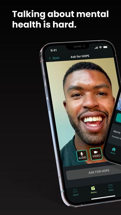 The STIGMA App Screenshot